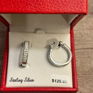 Swarovski Elements Sterling Silver Earrings